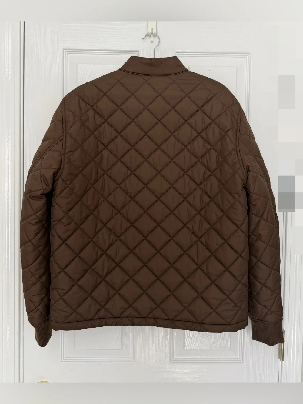 Banana Republic Diamond Quilted Puffer Jacket Earth Brown Men’s L